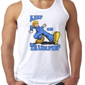 TRUMP, 17 KEEP ON TRUMPING COOL TANK TOP T-1296